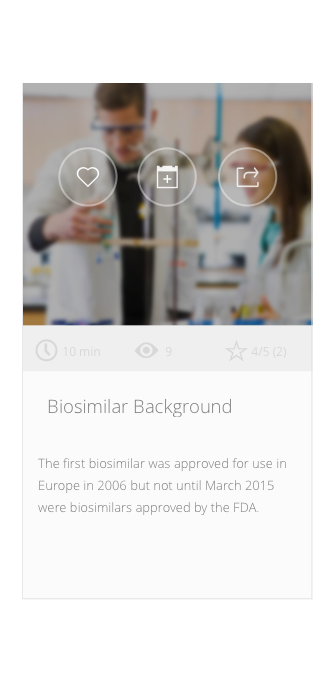 Biosimilar background content example