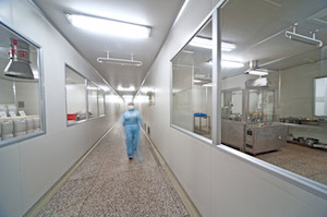 Modern pharmaceutical enterprise production line